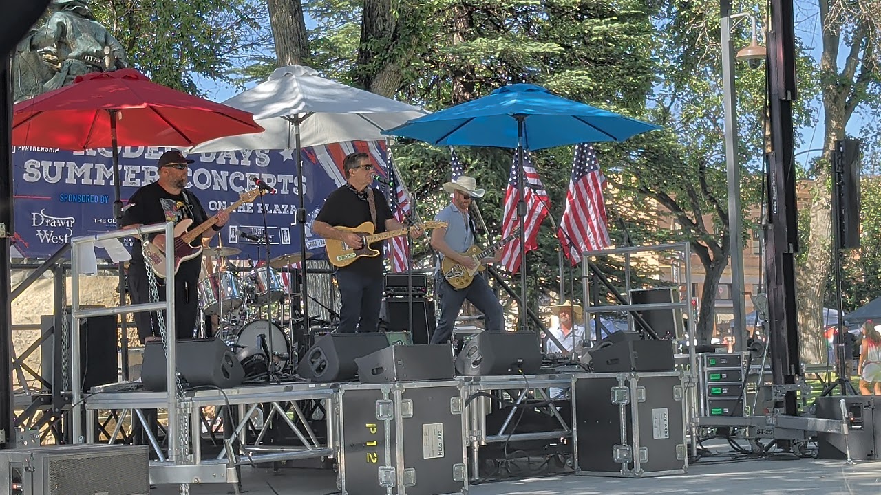 Buffalo Star performing outdoors at Rodeo Days in Prescott