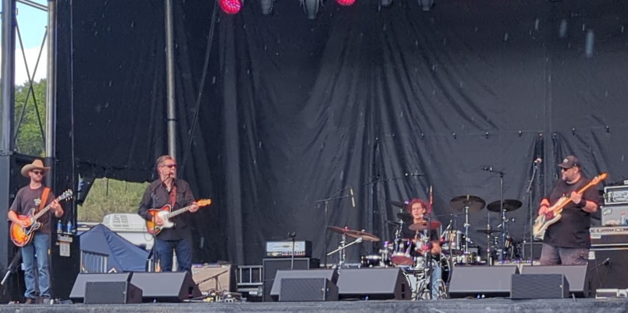 Buffalo Star performing at Thunder Valley Rally in Cottonwood